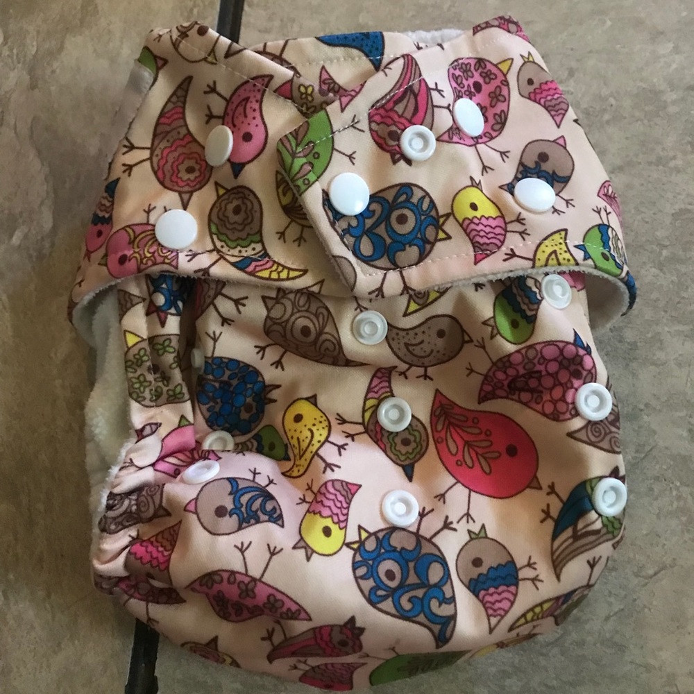 Kawaii baby cloth diaper